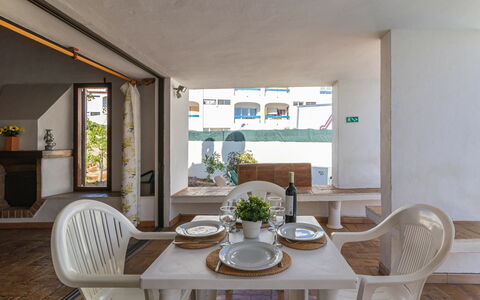 Villa Genoveva: Room, Property, Interior Design, Furniture, Building, Dining Room, House, Table, Ceiling, Real Estate