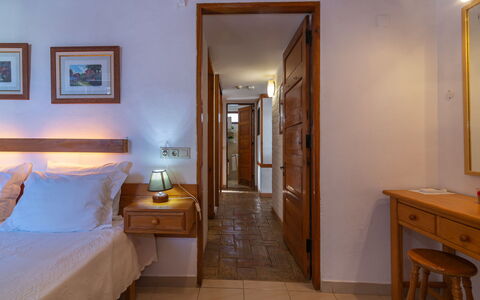 Villa Genoveva: Furniture, Table, Building, Cabinetry, Picture Frame, Comfort, Drawer, Wood, Door, Lighting