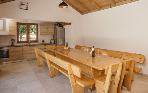 Oasis of Peace: Room, Property, Table, Furniture, Building, Floor, Wood, Dining Room, Interior Design, Games