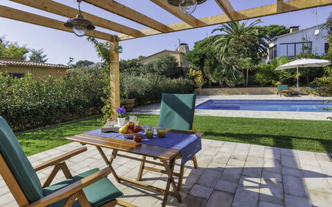 Emporion: Property, Building, Patio, Real Estate, Backyard, House, Furniture, Yard, Home, Room