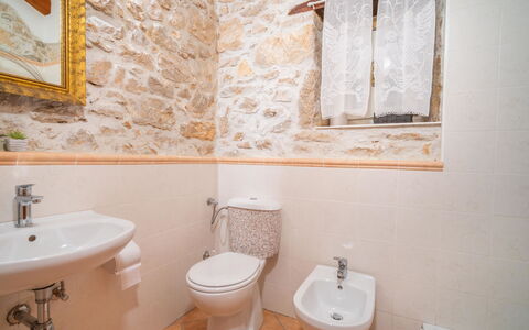 Mickey: Brown, Plumbing Fixture, Property, Sink, Tap, Mirror, Bathroom Sink, Building, Purple, Bathroom