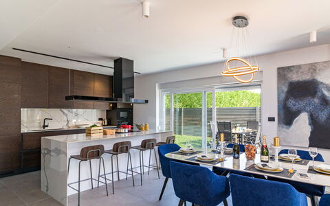 Athos: Room, Property, Furniture, Building, Interior Design, Kitchen, Dining Room, House, Table, Real Estate