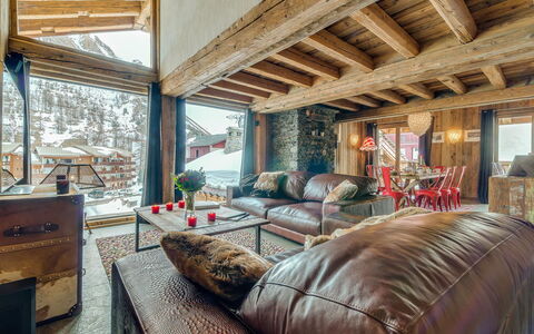Denali: Furniture, Property, Comfort, Wood, Living Room, Textile, Interior Design, Couch, Architecture, Flooring
