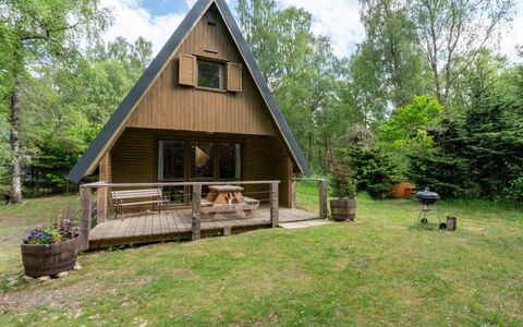 Birchwood Cottage: Plant, Cloud, Sky, Building, Tree, Land Lot, Natural Landscape, Wood, House, Grass