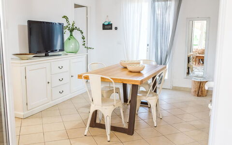 Villa Giunone: Wood, Room, Floor, Interior Design, Flooring, Table, Furniture, Interior Design, Home, Cabinetry