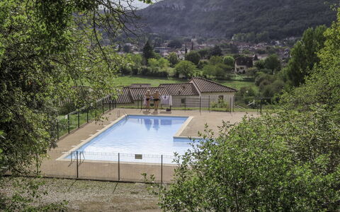 Cajarc 603: Water, Swimming Pool, Plant, Tree, Sky, Shade, Composite Material, Leisure, Landscape, Mountain