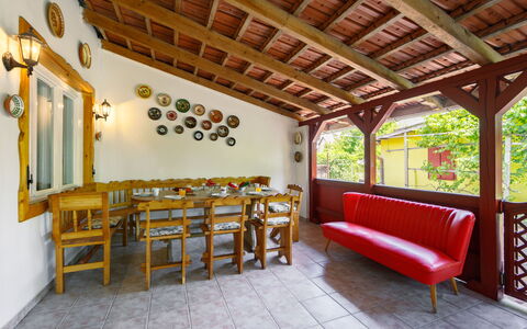 Julia: Furniture, Plant, Building, Wood, Window, Table, Interior Design, Decoration, House, Flooring
