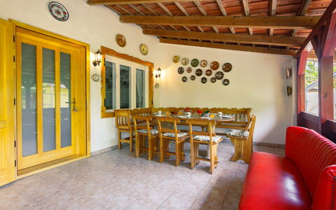 Julia: Table, Building, Property, Furniture, Window, Wood, House, Door, Plant, Chair