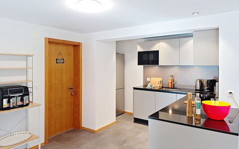 Belvedere: Interior Design, Furniture, Flooring, Kitchen, Wall, Countertop, Wood, Ceiling, Floor, Cabinetry