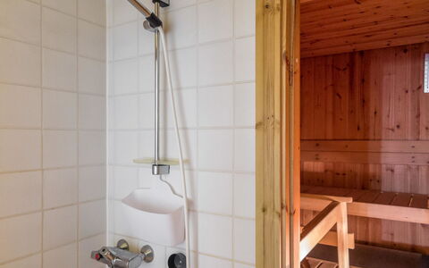 Ylläskuru D 2: Furniture, Interior Design, Flooring, Floor, Wood, Table, Room, Ceiling, Lighting, Apartment