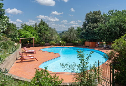 Villa Laura: Water, Plant, Sky, Cloud, Swimming Pool, Tree, Outdoor Furniture, Shade, Chair, Natural Landscape
