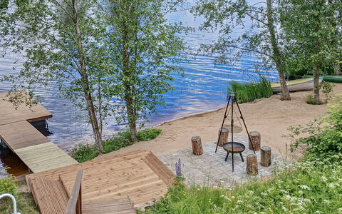 Salmiranta: Furniture, Chair, Outdoor Furniture, Table, Wood, Outdoor Table, Kitchen & Dining Room Table, Shade, Garden, Umbrella