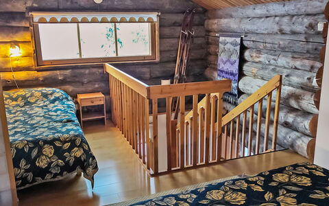 Rukakuru 47: Wood, Interior Design, Flooring, Ceiling, Floor, Furniture, Bedroom, Room, Wood Stain, Bed