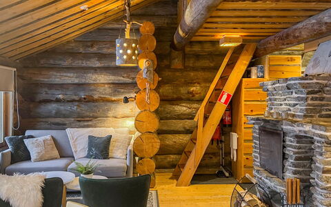 Kelotorppa a: Interior Design, Wood, Flooring, Furniture, Ceiling, Floor, Lighting, Room, Home, Light Fixture