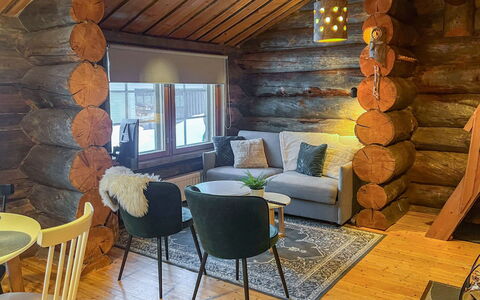 Kelotorppa a: Interior Design, Wood, Flooring, Furniture, Ceiling, Floor, Lighting, Room, Home, Light Fixture