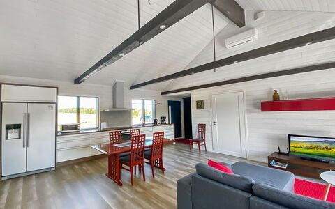 Kirsikkaranta 1: Flooring, Ceiling, Wood, Interior Design, Floor, Wood Flooring, Furniture, Lighting, Hardwood, Room