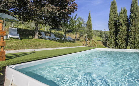 Castelfranco di Sopra 649: Water, Sky, Plant, Azure, Swimming Pool, Rectangle, Natural Landscape, Tree, Shade, Leisure