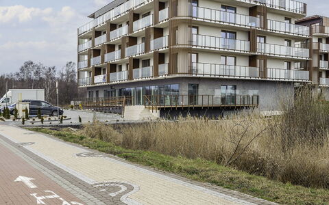 Resorts Kołobrzeg: Sky, Building, Cloud, Plant, Daytime, Property, Window, Urban Design, Architecture, Land Lot