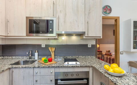 Cloud: Kitchen, Kitchen Appliance, Countertop, Major Appliance, Furniture, Interior Design, Cabinetry, Flooring, Home Appliance, Kitchen Stove