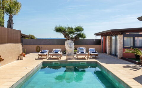 Masia Blanca: Swimming Pool, Resort, Composite Material, Outdoor Furniture, Eco Hotel, Estate, Water Feature, Hotel, Shade, Hacienda