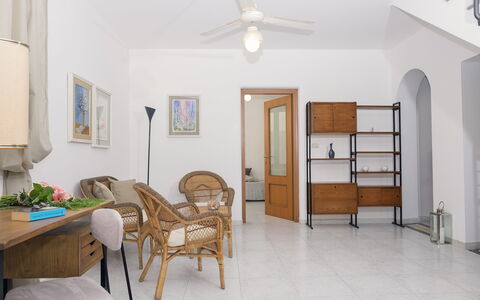 Villa Marlene: Property, Furniture, Ceiling Fan, Wood, Door, Table, Comfort, Interior Design, Floor