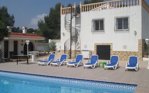 Consuelo: Water, Property, Furniture, Sky, Plant, Swimming Pool, Building, Azure, Window, Chair