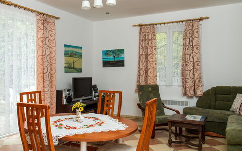 Twin Combo: Table, Furniture, Green, Chair, Building, Wood, Picture Frame, Lighting, Interior Design, Flooring