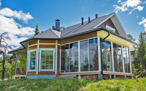 Villa Tunturisopuli: Rural Area, Hill Station, Village, Mountain Range, Valley, Mountain Village, Alps, Eco Hotel, Balcony, Hotel