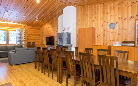 Karhunpesä C: Furniture, Chair, Outdoor Furniture, Table, Wood, Outdoor Table, Kitchen & Dining Room Table, Shade, Garden, Umbrella