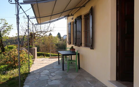 La Vallia: Plant, Property, Sky, Building, Shade, Window, Interior Design, Wood, Tree, Road Surface
