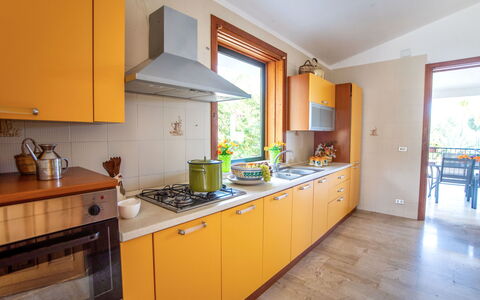 La Vela: Cabinetry, Countertop, Kitchen Sink, Property, Furniture, Tap, Kitchen Appliance, Building, Kitchen Stove, Kitchen
