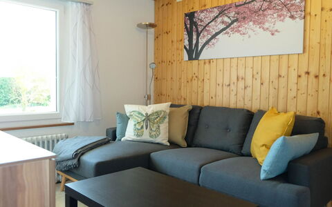 Luna: Furniture, Interior Design, Flooring, Couch, Wood, Floor, Living Room, Table, Room, Lighting