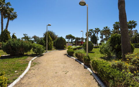 Cala Blanca i: Leaf, Vegetation, Shrub, Garden, Woody Plant, Landscaping, Botanical Garden, Street Light, Shade