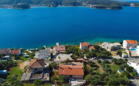 Rab Supetarska Draga 101: Water, Sky, Property, Blue, Building, Plant, Azure, Coastal And Oceanic Landforms, Lake, Natural Landscape