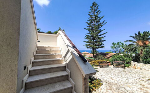 Castellammare del Golfo 265: Sea, Ocean, Stairs, Coast, Tropics, Landscaping, Caribbean, Resort
