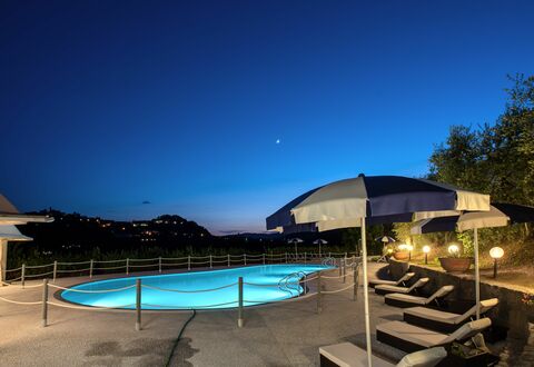 Villa Alfresco: Water, Sky, Plant, Swimming Pool, Building, Azure, Shade, Tree, Outdoor Furniture, Body Of Water