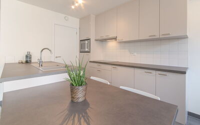 Medano 1.2 with Balcony 733.1: Countertop, Cabinetry, Furniture, Plant, Flowerpot, Houseplant, Kitchen, Wood, Tap, Flooring