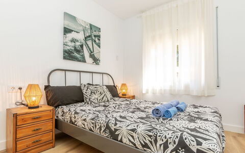 Mirror: Bed, Furniture, Interior Design, Bedding, Bedroom, Bed Sheet, Room, Wood, Floor, Linens