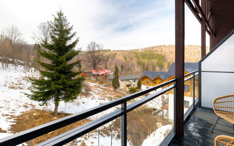 Karpatia: Sky, Cloud, Plant, Building, Window, Tree, House, Porch, Wood, Larch
