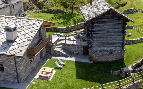 Chalet les Combes: Property, Building, Window, Plant, Wood, House, Architecture, Cottage, Grass, Land Lot