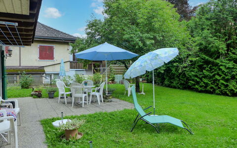 Erika: Plant, Furniture, Property, Table, Chair, Umbrella, Sky, Green, Nature