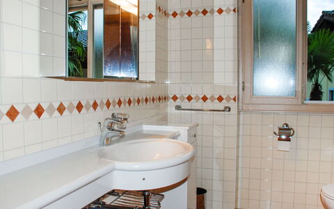 Rex App. 3: Plumbing Fixture, Mirror, Tap, Sink, Property, Bathroom Sink, Green, Bathroom, Interior Design, Floor