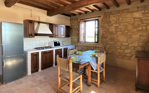 Guardistallo 650: Table, Furniture, Window, Wood, Interior Design, Flooring, Floor, Living Room, Wood Stain, Cabinetry