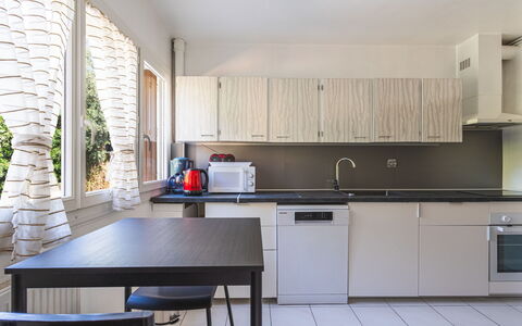 Les Roches Fleuries: Furniture, Interior Design, Chair, Flooring, Table, Resort, Floor, Ceiling, Room, Eco Hotel