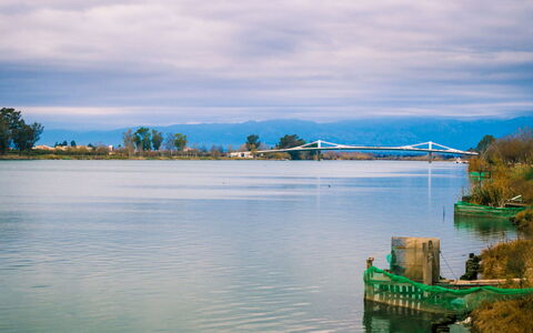 D1: Cloud, Water, Sky, Natural Landscape, Tree, Coastal And Oceanic Landforms, Lake, Watercourse, Bank, Horizon