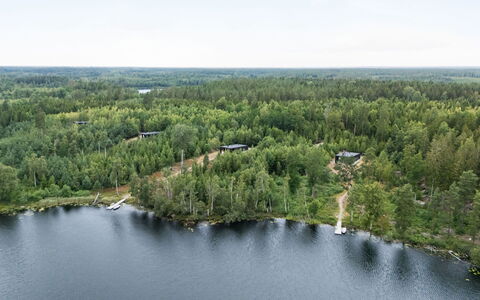 Paradiset: Natural Environment, Landscape, Bank, Forest, Aerial Photography, Bird'S-Eye View, Lake, Reservoir