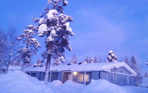 Saariseläntie 8 D7: Snow, Winter, Branch, House, Cottage, Home, Roof, Freezing, Geological Phenomenon, Slope