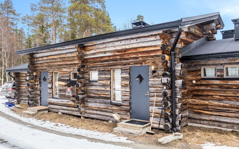 Salmikankaan Kelo D2: Wood, Cottage, Log Cabin, Winter, Siding, Freezing, Lumber, Snow, Plank, Hardwood