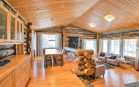 Kairapolanne B: Waterway, Bank, Watercourse, Lake, Cottage, Forest, Channel, Reservoir, Log Cabin