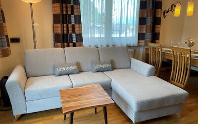 Areitblick 615.4: Couch, Furniture, Table, Wood, Lighting, Textile, Decoration, Living Room, Comfort, Interior Design